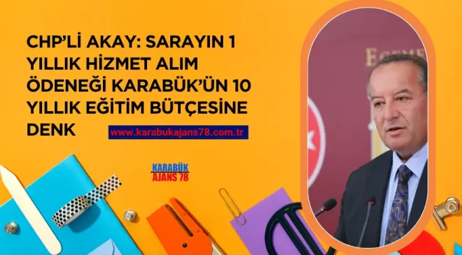 Akay’dan Sert Tepki: “Sarayın Bir Yılına, Karabük’ün On Yılı Sığdı!”                        </div>
                        <div class=