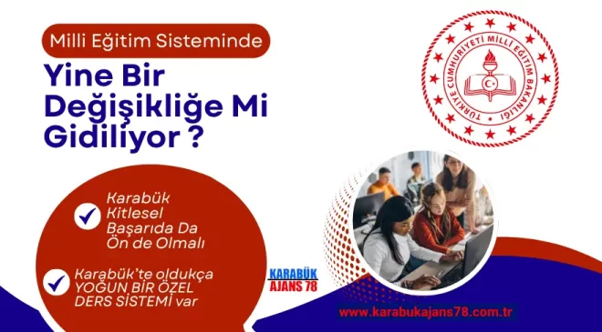 Milli Eğitim Sisteminde Yine Bir Değişikliğe Mi Gidiliyor ?                        </div>
                        <div class=