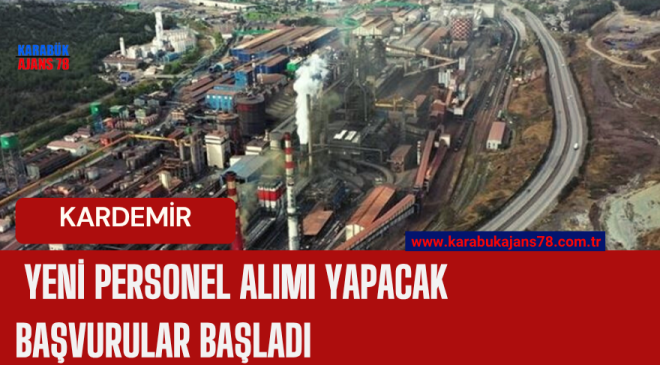 KARDEMİR’den İşçi Alım İlanı                        </div>
                        <div class=
