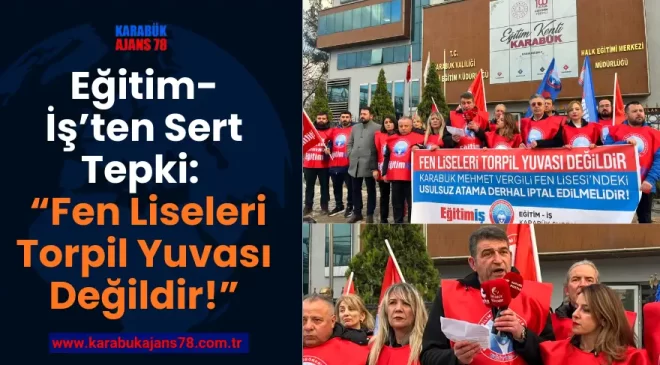 Fen Lisesine Usulsüz Atama Tepkisi                        </div>
                        <div class=