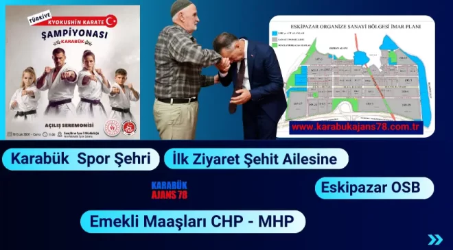 Karabük – Spor – Emekli – Eskipazar OSB                        </div>
                        <div class=