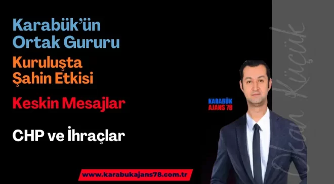 Karabük Üniversitesi – Mehmet Ali Şahin – CHP