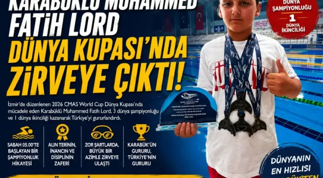 Karabüklü Muhammed Fatih Lord Dünya Kupası’nda Zirveye Çıktı                        </div>
                        <div class=