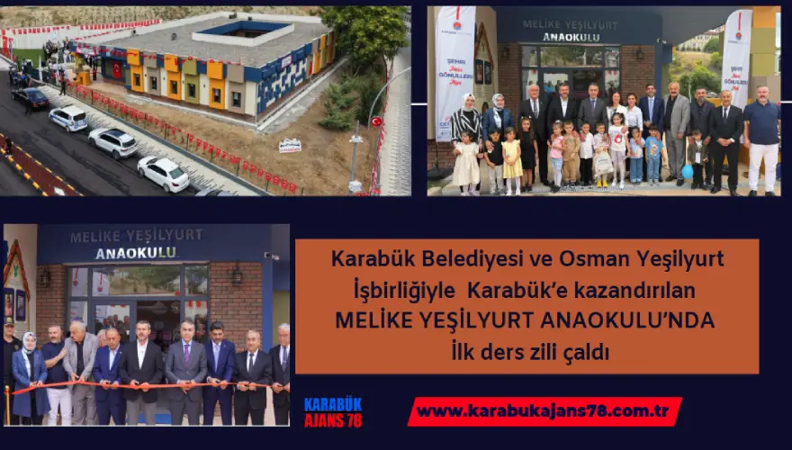 Melike Yeşilyurt Anaokulu Açıldı