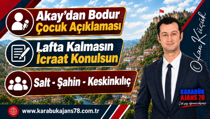Karabük – Akay – KBÜ – Salt- Şahin – Keskinkılıç